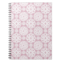 Pink Geometric Flower Pattern