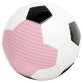 Pink Geometric Voetbal (Drie kwart)