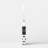 Pink Gerber Daisy Black Polka Dot iPhone 6 coque (Verso / Gauche)