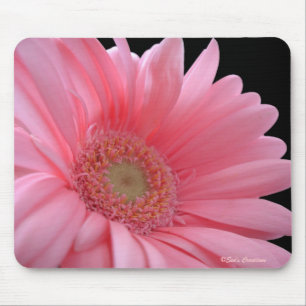 Pink Gerber Daisy Muismat