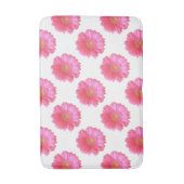 Pink gerbera daisy badmat (Voorkant Verticaal)