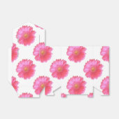 Pink gerbera daisy bedankdoosjes (Uitgevouwen)