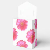 Pink gerbera daisy bedankdoosjes (Geopend)