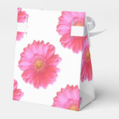Pink gerbera daisy bedankdoosjes (Achterkant)