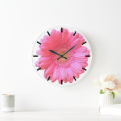 Pink gerbera daisy grote klok (Huis)