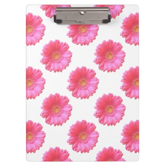 Pink gerbera daisy klembord (Voorkant)