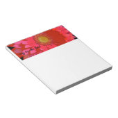 Pink Gerbera Daisy Notitieblok (Schuin)
