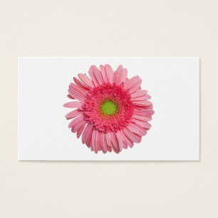 Pink Gerbera Daisy Visitekaartjes