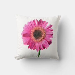 Pink Gerbera Kussen