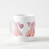 Pink Ghost Boo Mok (Voorkant links)