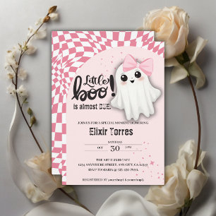 Pink Ghost Little Boo is bijna het gevolg van Baby Kaart