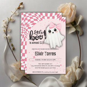Pink Ghost Little Boo is bijna het gevolg van Baby Kaart