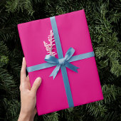 Pink Gift Wrap , Designer Gift Wrap, Bright Solid Cadeaupapier