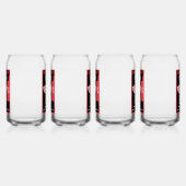 Pink Gin Blikvorm Glas (Rechts)