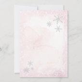 Pink Gingerbread House Decorating Party Invitation (Dos)