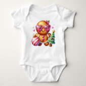 Pink Gingerbread Romper (Voorkant)