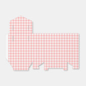 Pink Gingham Bedankdoosjes (Uitgevouwen)
