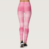 Pink Gingham Leggings (Achterkant)