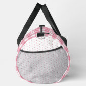 Pink Gingham Polkadot Vintage Personalized  Plunjezak (Rechts)