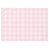 Pink Gingham Tafelkleed (Voorkant (Horizontaal))