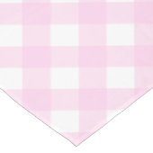 Pink Gingham Tafelkleed (Gekanteld)