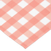 Pink Gingham Tafelkleed (Gekanteld)