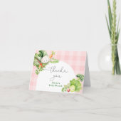 Pink girl baby shower local merci (Devant)