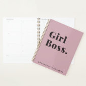 Pink Girl Boss Babe Petite entreprise propriétaire (Devant avec enveloppe)