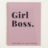 Pink Girl Boss Babe Petite entreprise propriétaire (Devant)