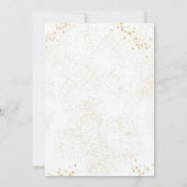 Pink Girl Two the Moon Anniversaire Invitation (Dos)