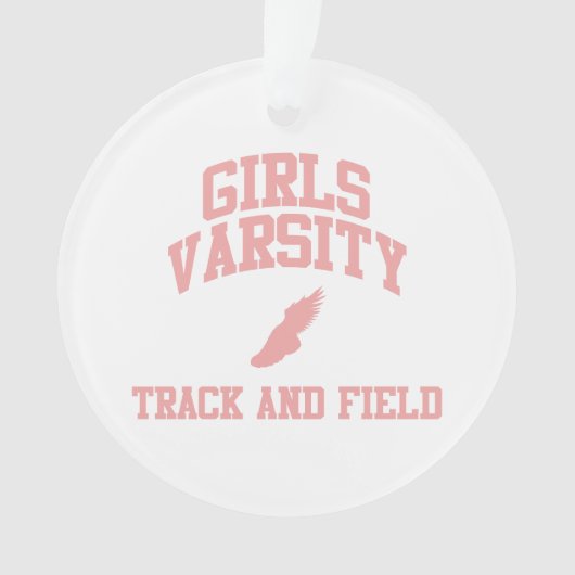 Pink Girls Varsity Track and Field (devant)