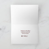 Pink Gladiola Obtenir la carte de bien (Intérieur)