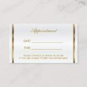 Pink Glitter Lips Afspraakschema 2 Afsprakenkaartje (Achterkant)