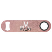 pink glitter monogram rose gold sparkle
