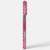 Pink Glitter XOXO Case-Mate iPhone Case (Achterkant / Rechts)