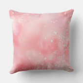 Pink Glittered Romantic Love Quote Kussen (Achterkant)