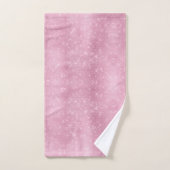 Pink Glitzy Chic Glam Sparkle Bad Handdoek (Handdoek)