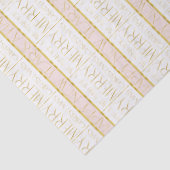 Pink Gold Christmas Pattern#35 ID1009 Tissuepapier (Detail)