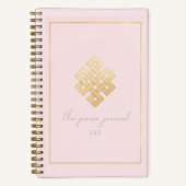 Pink & Gold Daily Reflection Journal (Recto)