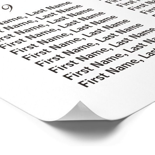 Pink & Gold Floral 12 Tables Mariage Tableau de si (Coin)