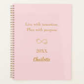 Pink gold inspirational quote 2026 (Devant)