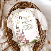 Pink Gold Little Princess Royal Castle Baby shower