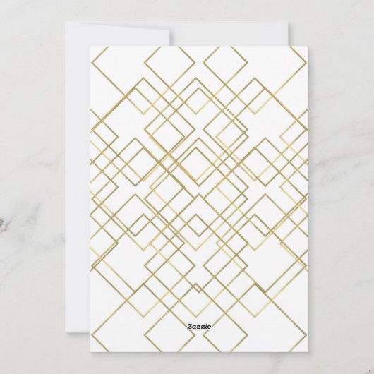 Pink Gold MERRY & BRIGHT Holiday Doodle Foto Feestdagenkaart (Achterkant)