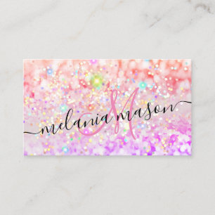 Pink Gold Moderne Waterverf Alcohol Ink Glitter Bu Visitekaartje
