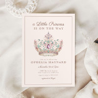 Pink Gold Princess Crown Sprookjesachtig Baby show