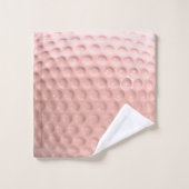 Pink Golf Ball Sport personnalisé (Gant de toilette)