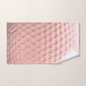 Pink Golf Ball Sport personnalisé (Serviette à main)