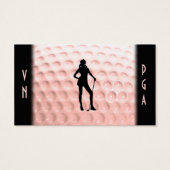 Pink Golf Ball Sports Double Side (Dos)