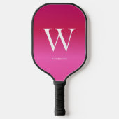 Pink Gradient Pickleball Paddle (Voorkant)