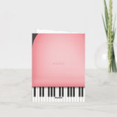 Pink Grand Piano - Aangepaste overweging Piano (Achterkant)
